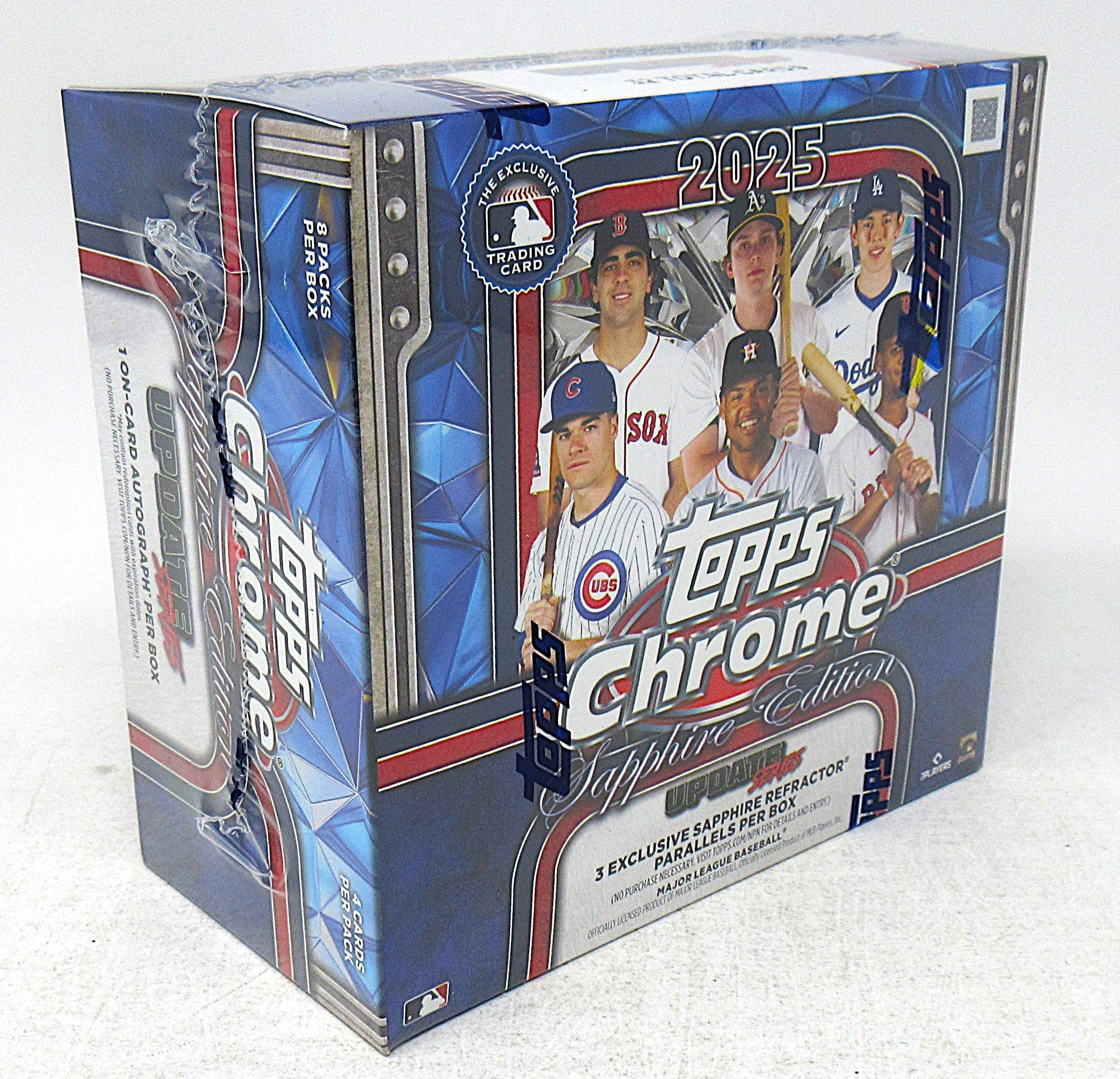 2025 Topps Chrome Baseball Update Series Sapphire Edition Box (Hobby) (8/4)