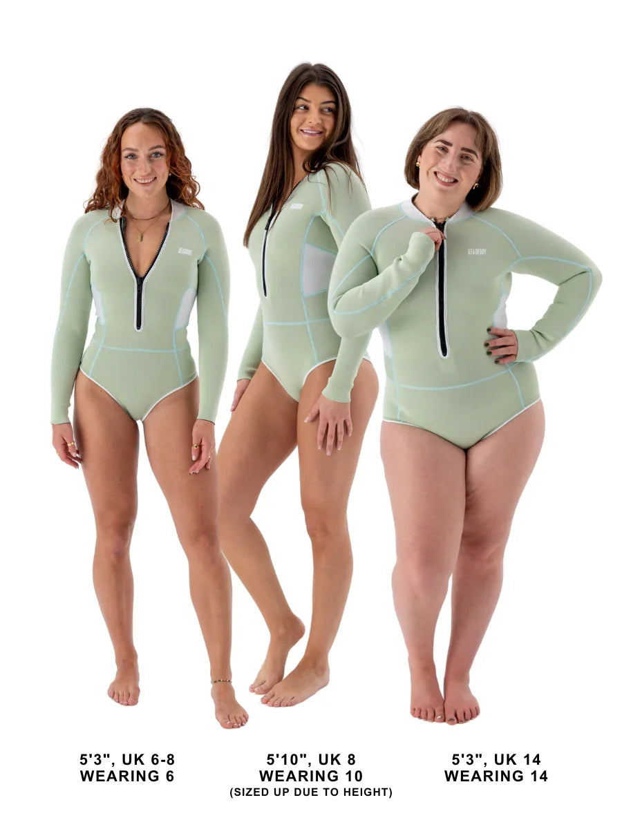 Beachbum Lightweight Springsuit Wetsuit – Green