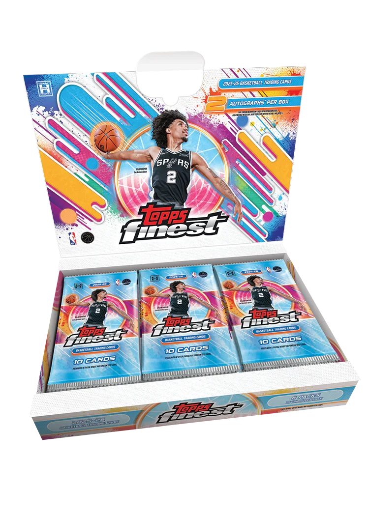 2025/26 Topps Finest Basketball NBA Hobby Box