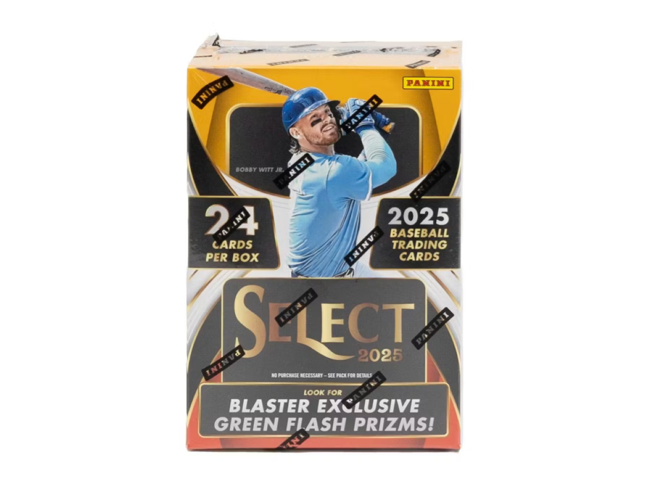 2025 Panini Select Baseball Hobby Blaster Box (Green Flash Prizms)
