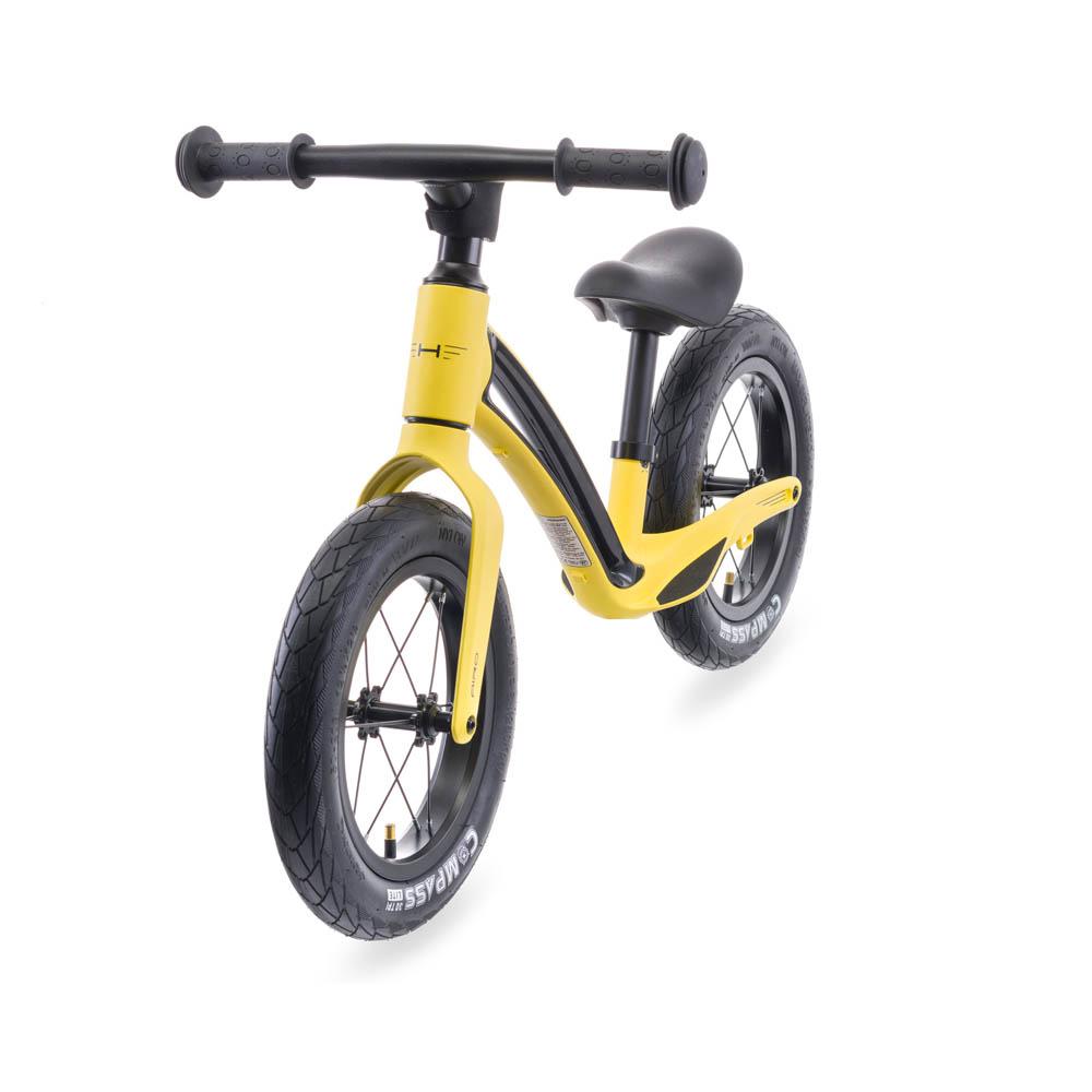 Hornit AIRO 12" Balance Bike – Hammer Yellow Lightweight Kids Balance Bike
