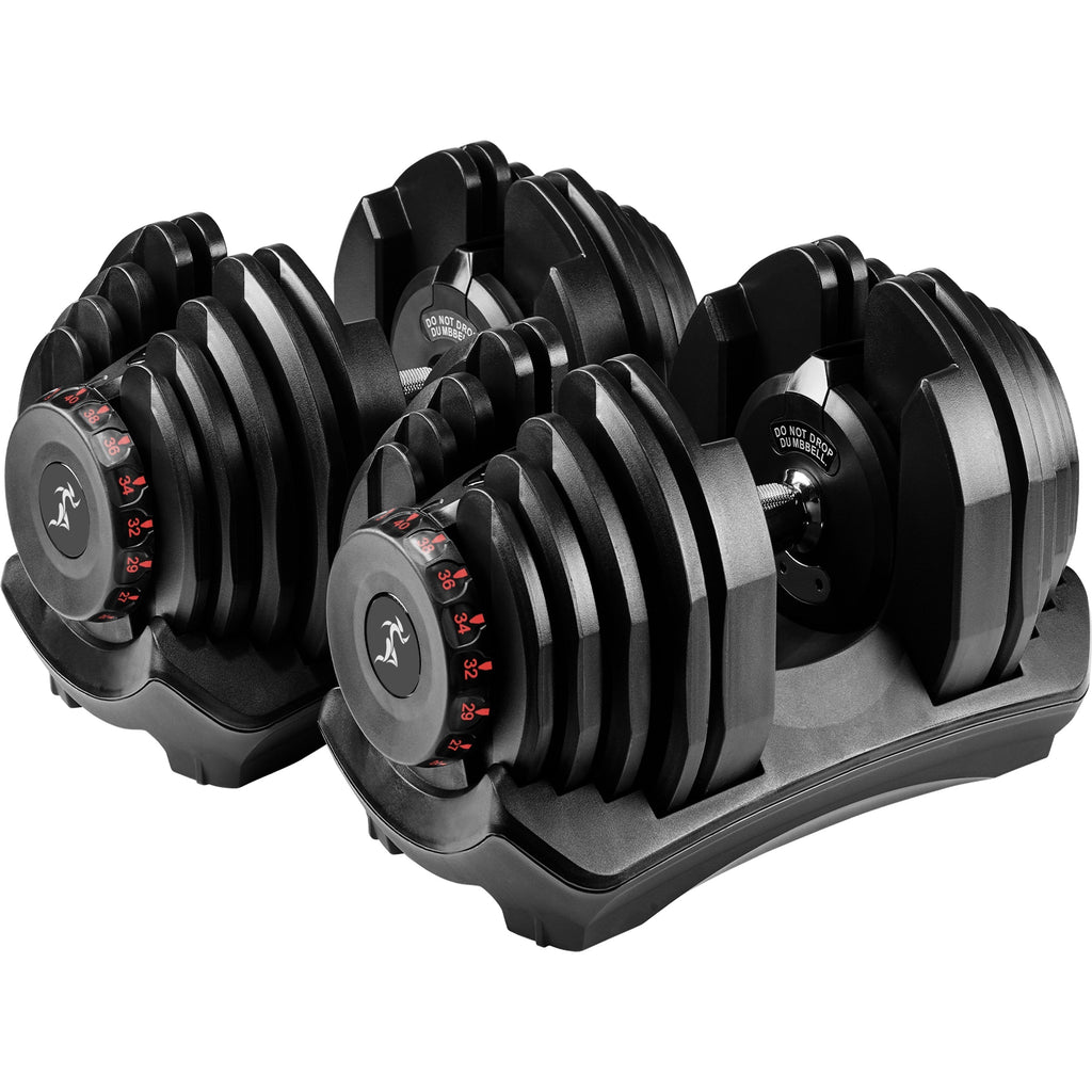 Strongology RELENTLESS40 Adjustable Dumbbells Pair