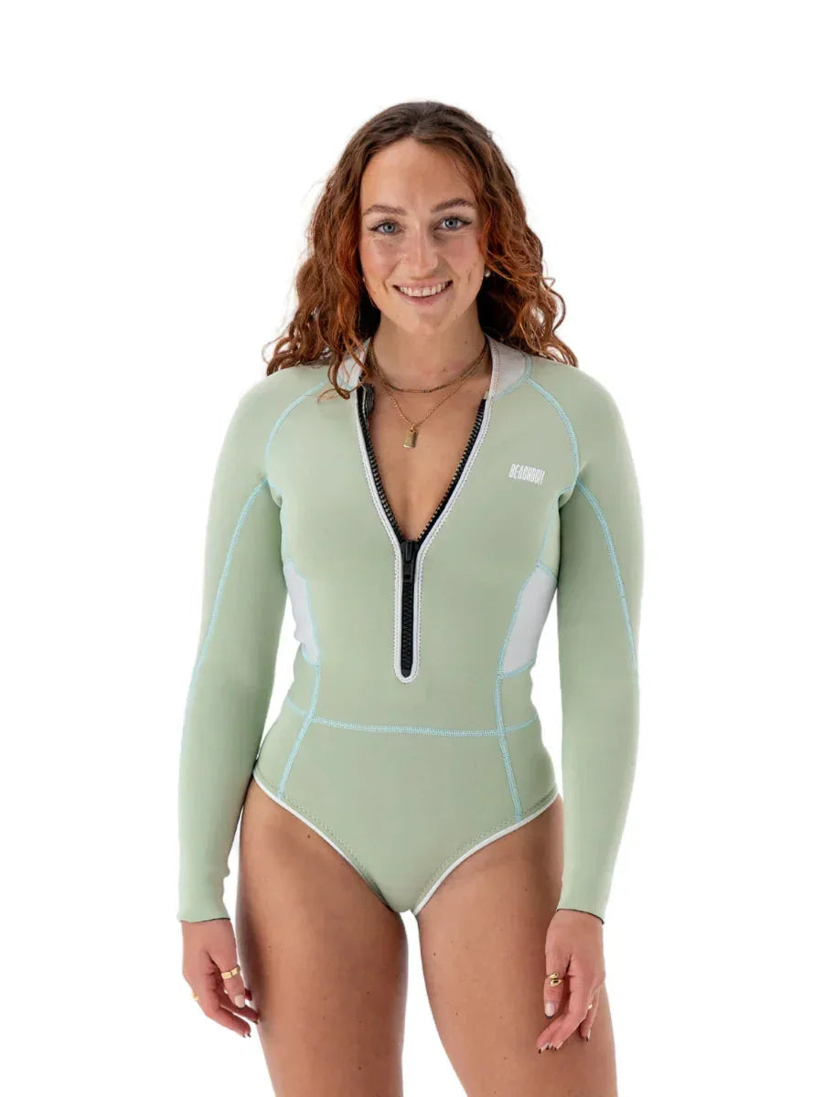 Beachbum Lightweight Springsuit Wetsuit – Green