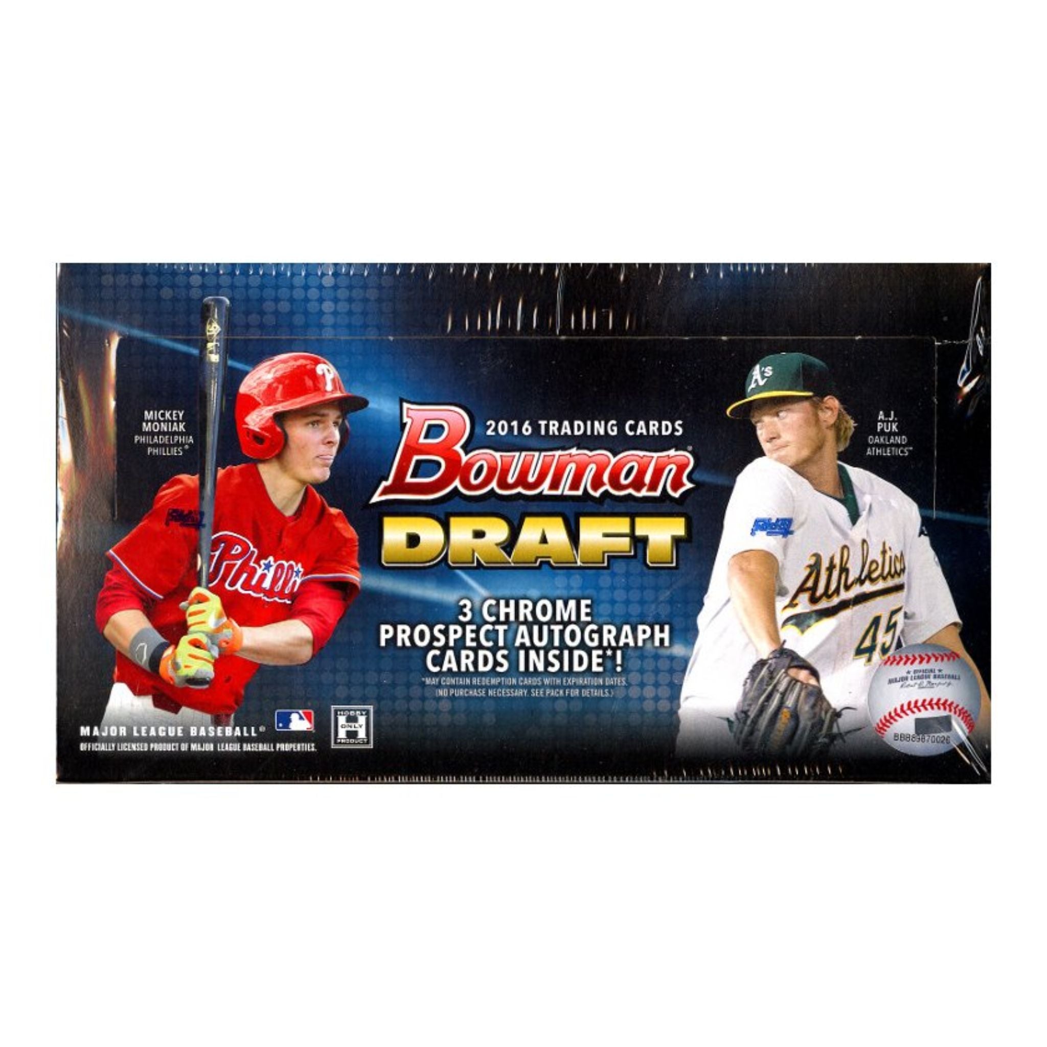 2016 Bowman Draft Baseball Hobby Jumbo Box