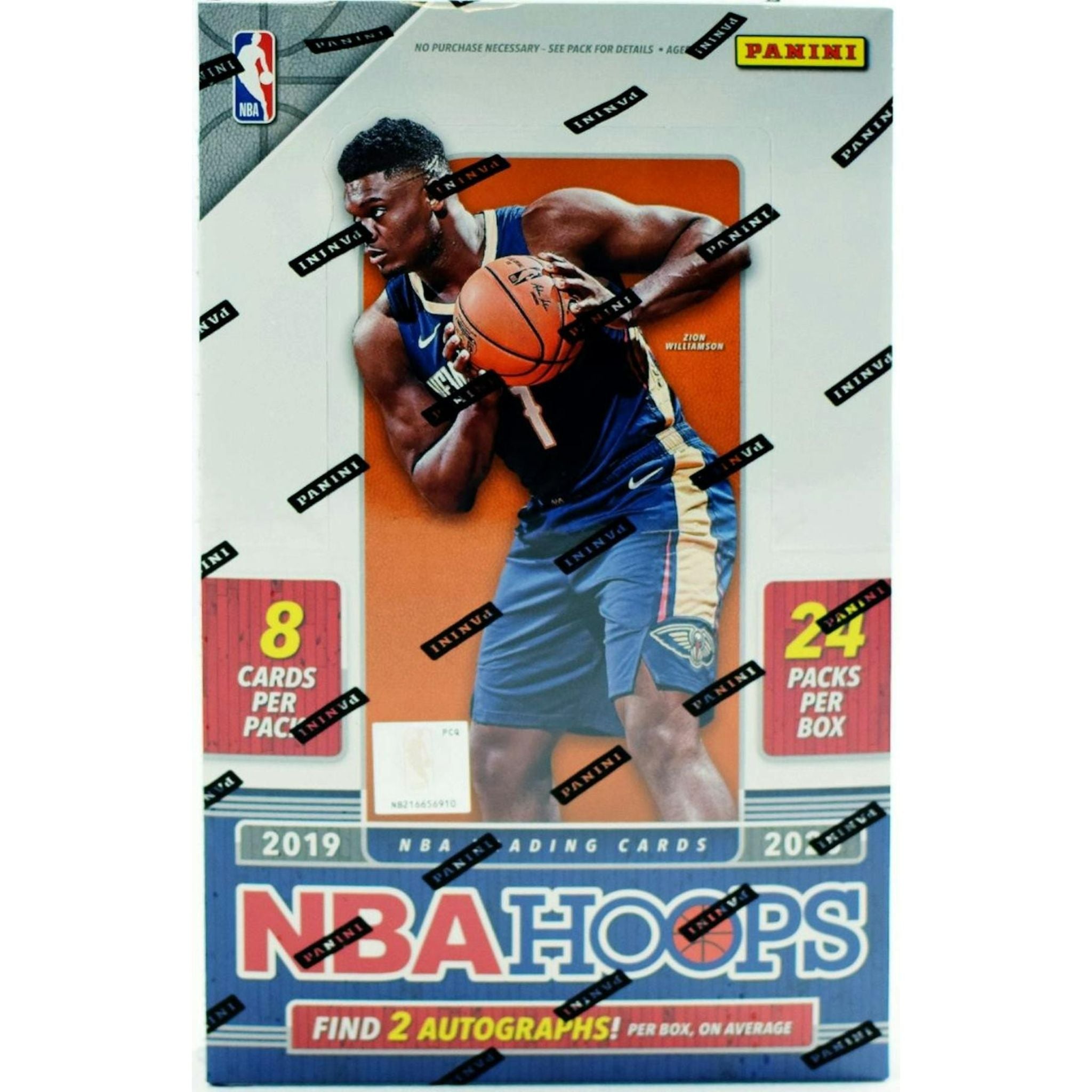 2019/20 Panini Hoops Basketball Hobby Box