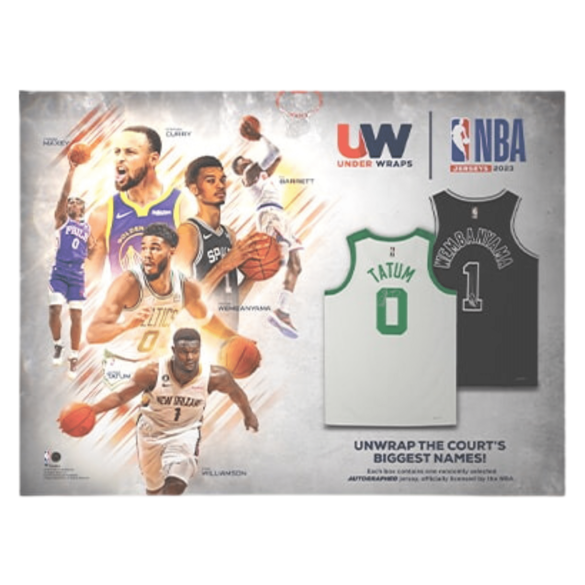 2023/24 Fanatics Under Wraps NBA Jersey Hobby Box