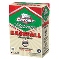 2025 Topps Chrome Platinum Baseball Blaster Box