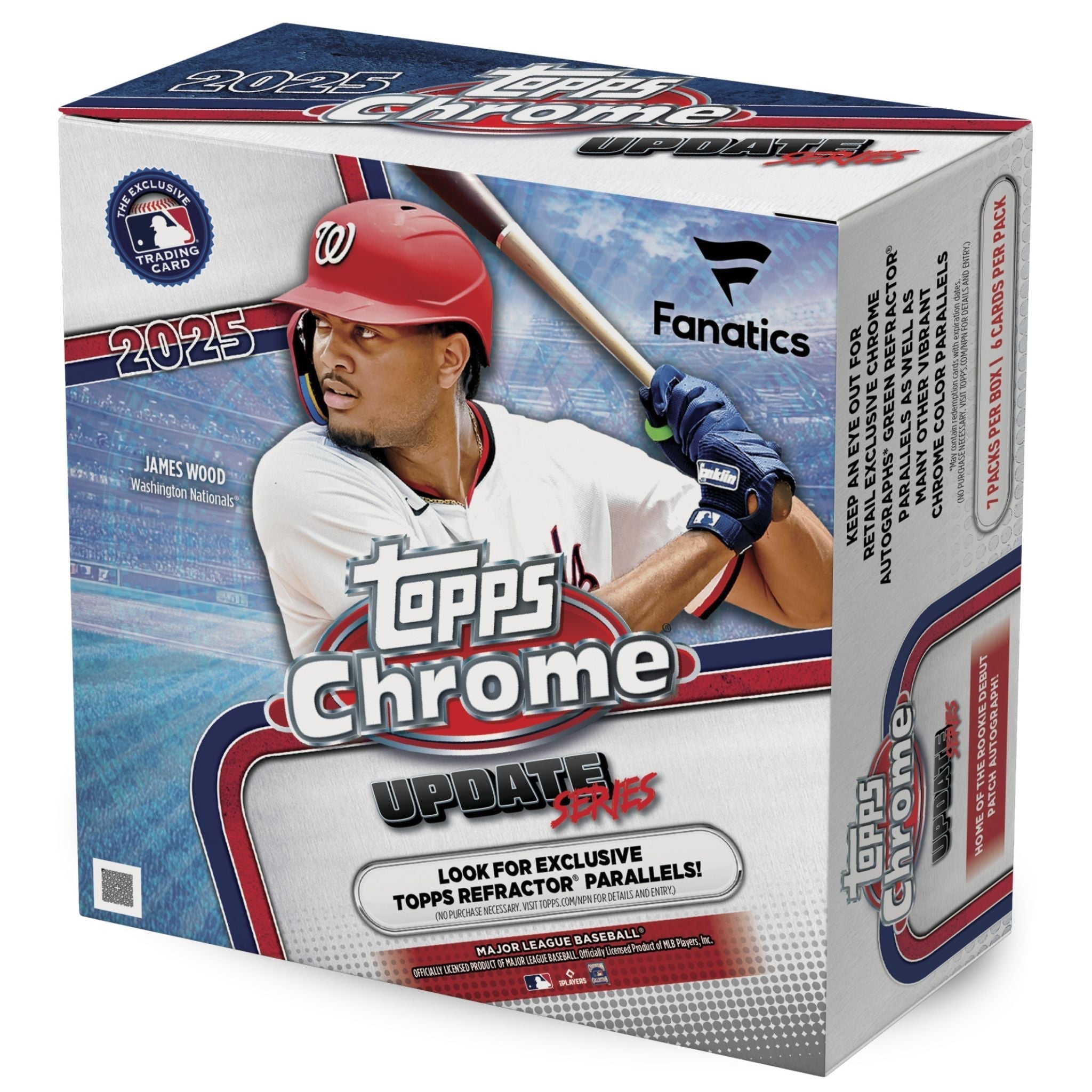 2025 Topps Chrome Update Series Baseball Mega Box (Fanatics)