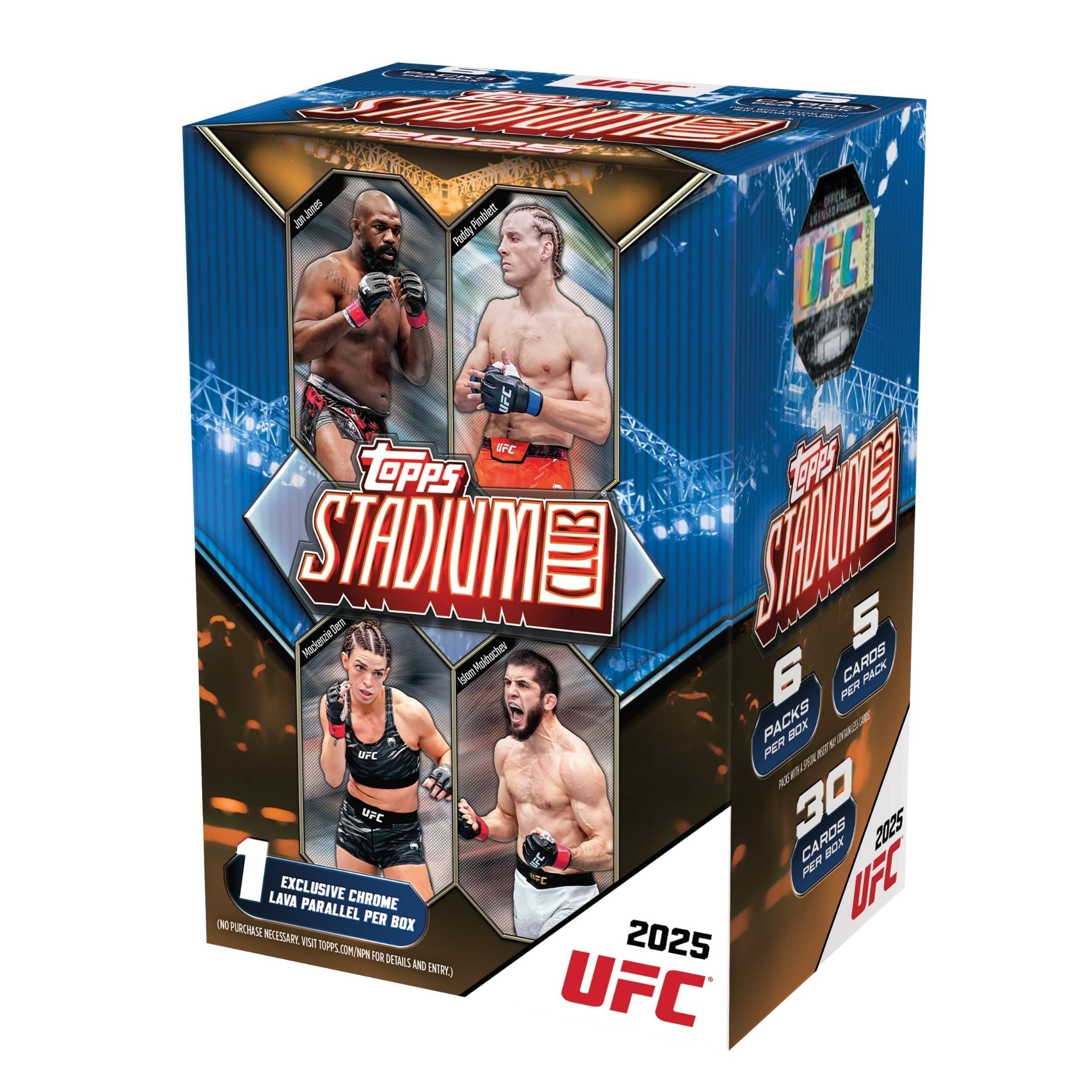 2025 Topps Stadium Club UFC Blaster Box