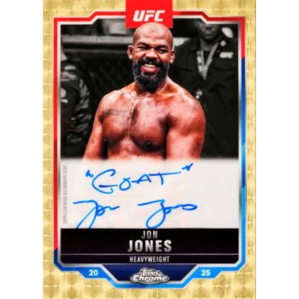 2025 Topps Chrome UFC Blaster Box