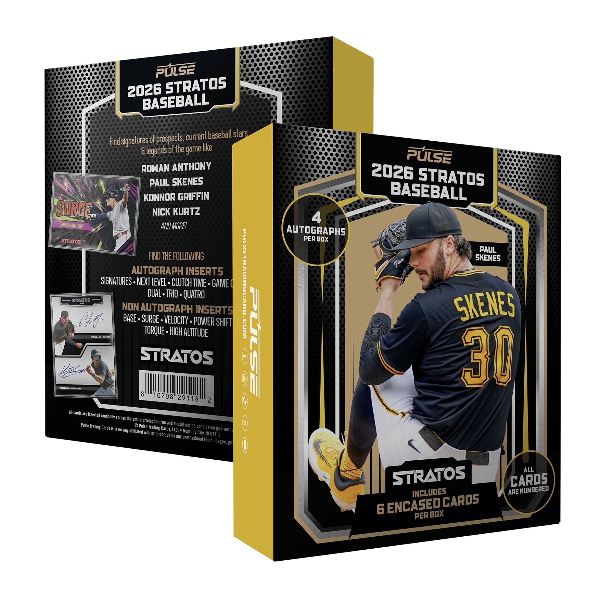 2026 Pulse Stratos Baseball Hobby Box (Presell)
