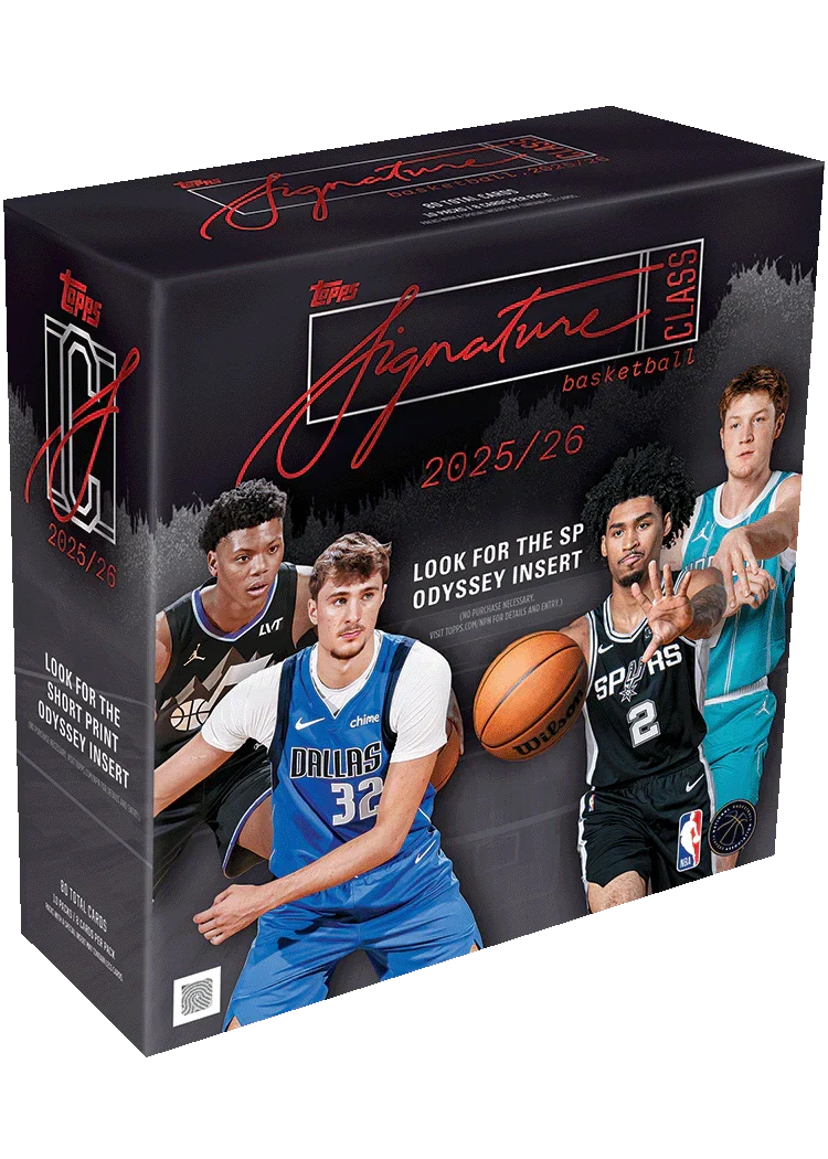 2025-26 Topps Signature Class Basketball Mega Box