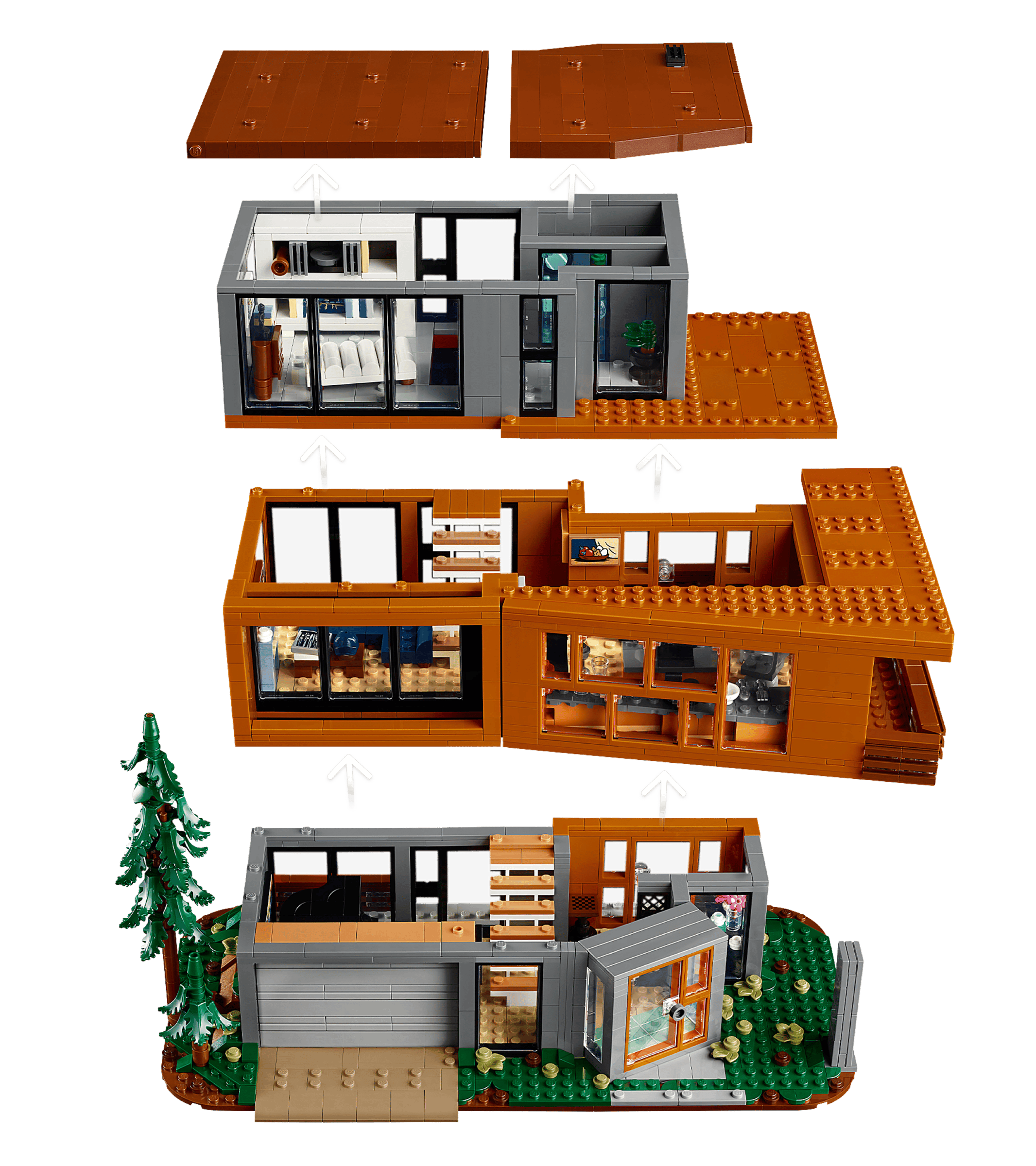 2001 pcs Twilight The Cullen House