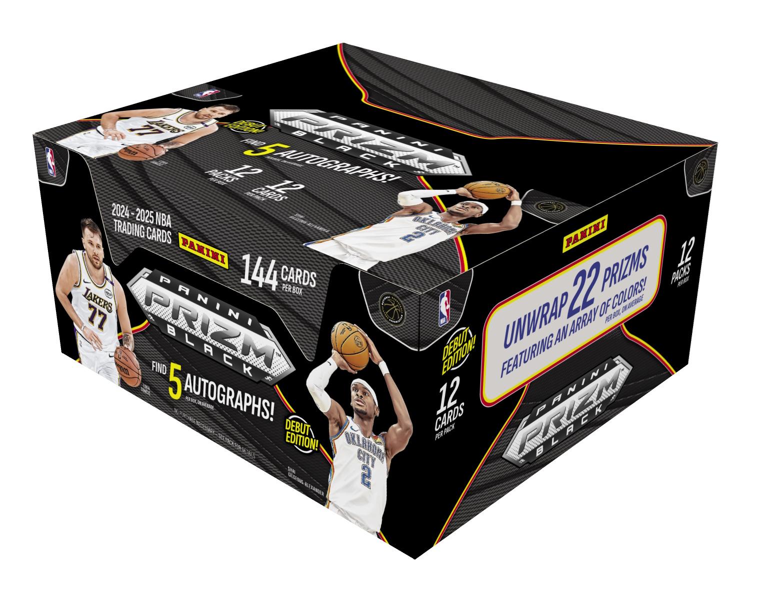 2024/25 Panini Prizm Black Basketball Hobby