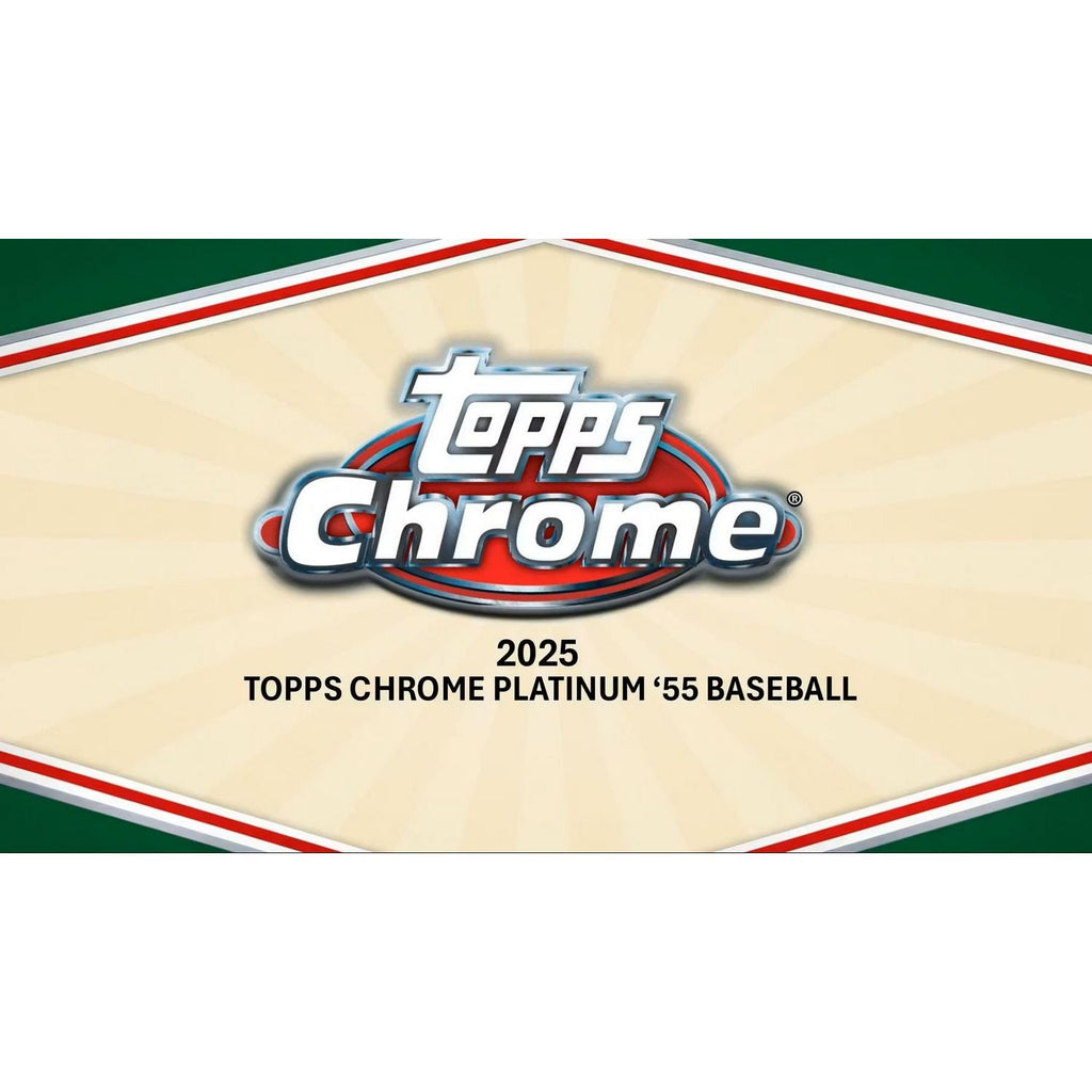 2025 Topps Chrome Platinum '55 Baseball Blaster Box