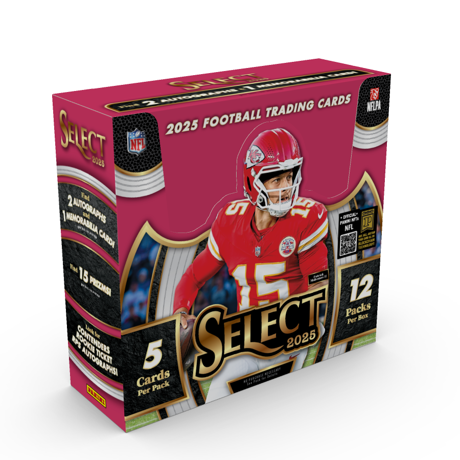 2025 Panini Select NFL Football Hobby Box