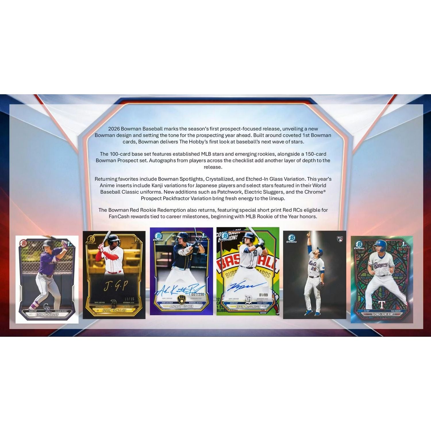 2026 Bowman Baseball Blaster Box