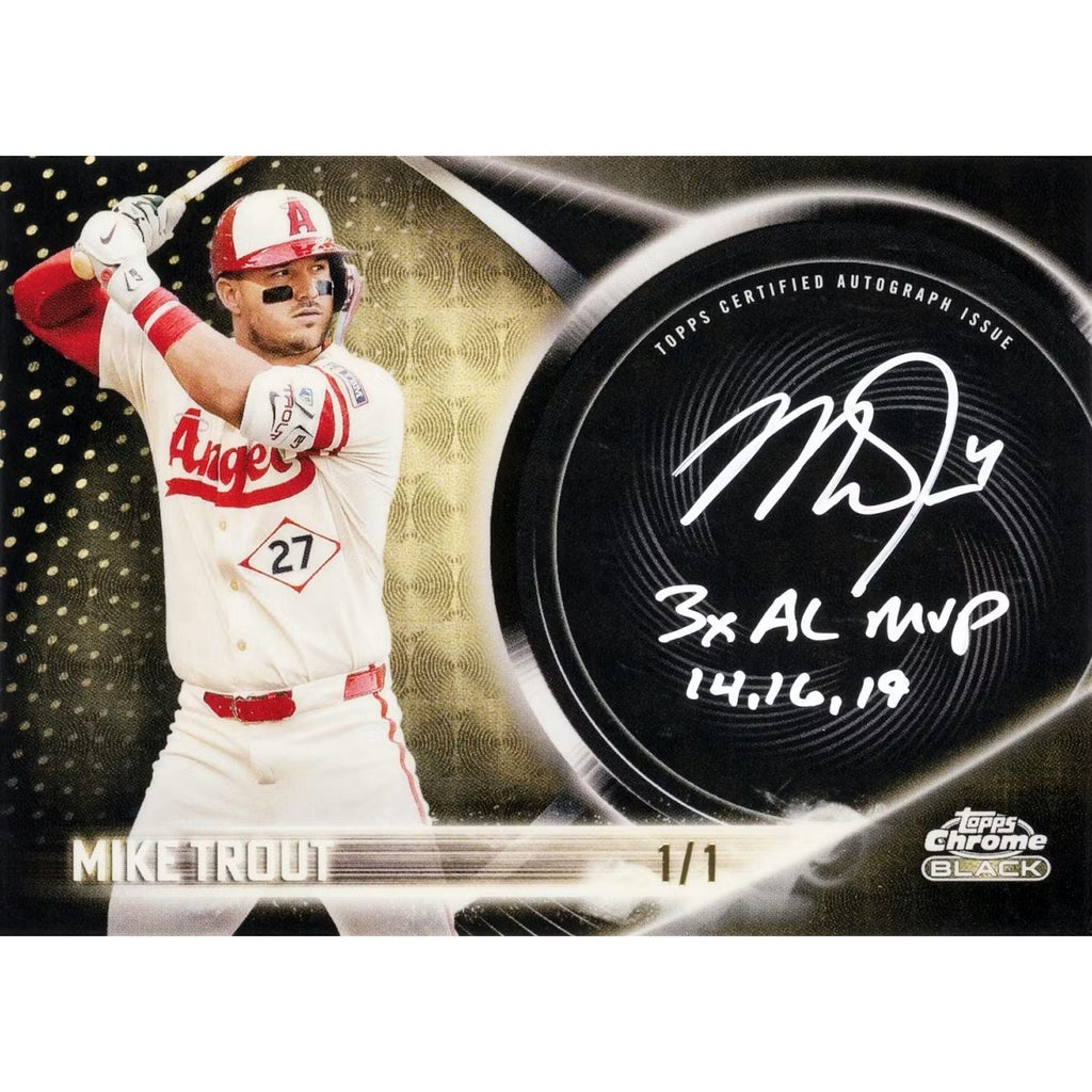 2026 Topps Chrome Black Baseball Hobby Box