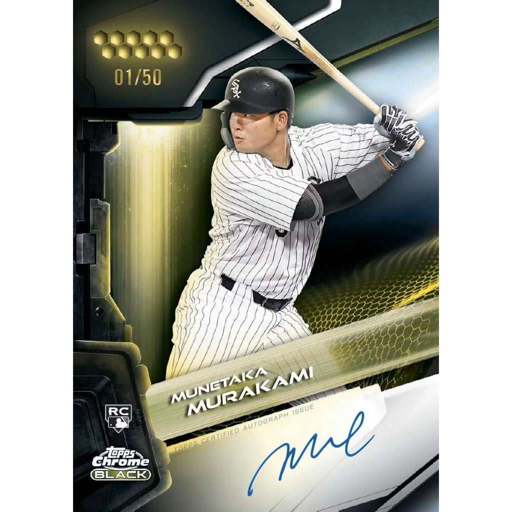 2026 Topps Chrome Black Baseball Hobby Box
