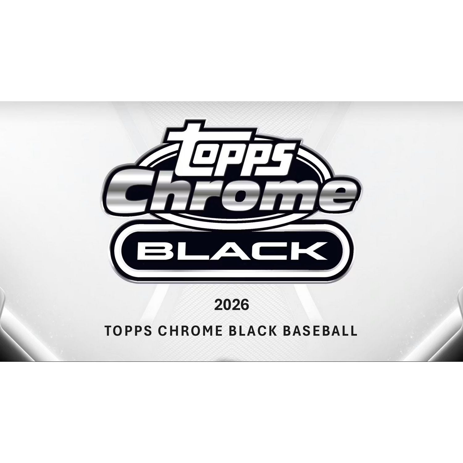 2026 Topps Chrome Black Baseball Hobby Box