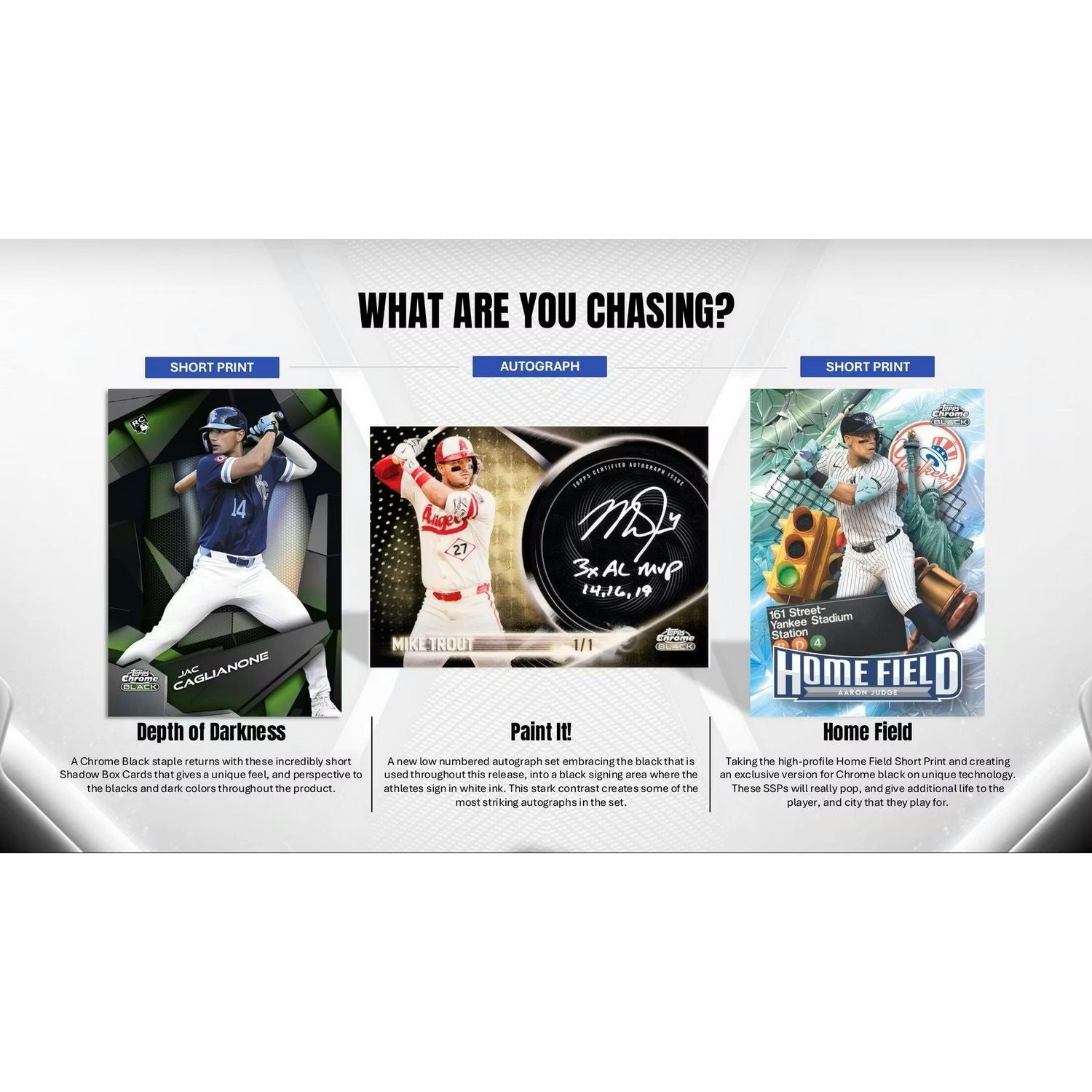 2026 Topps Chrome Black Baseball Hobby Box