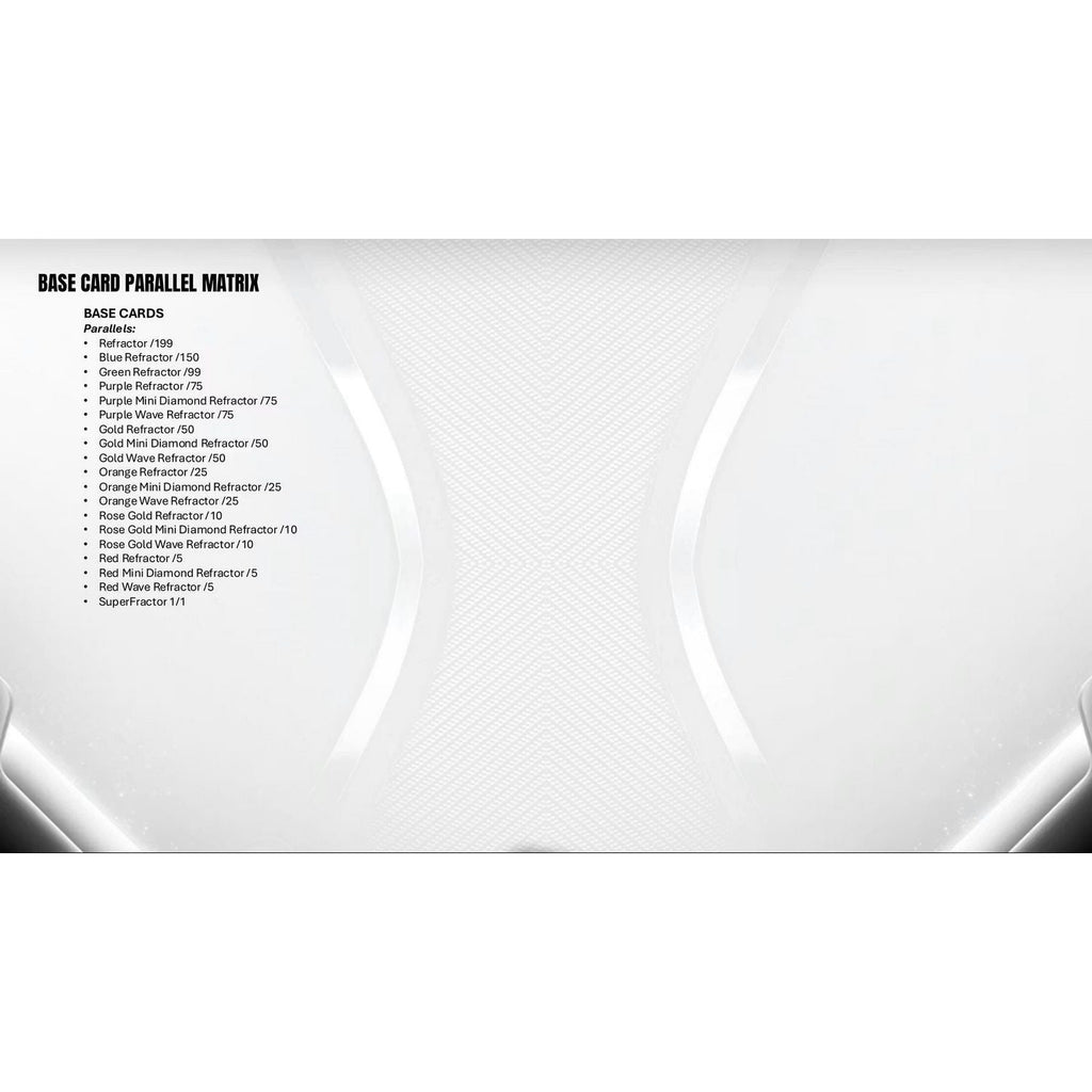 2026 Topps Chrome Black Baseball Hobby Box