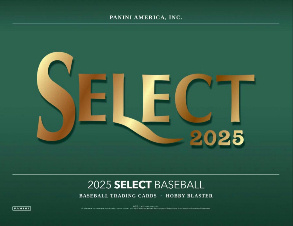 2025 Panini Select Baseball Hobby Blaster Box (Green Flash Prizms)