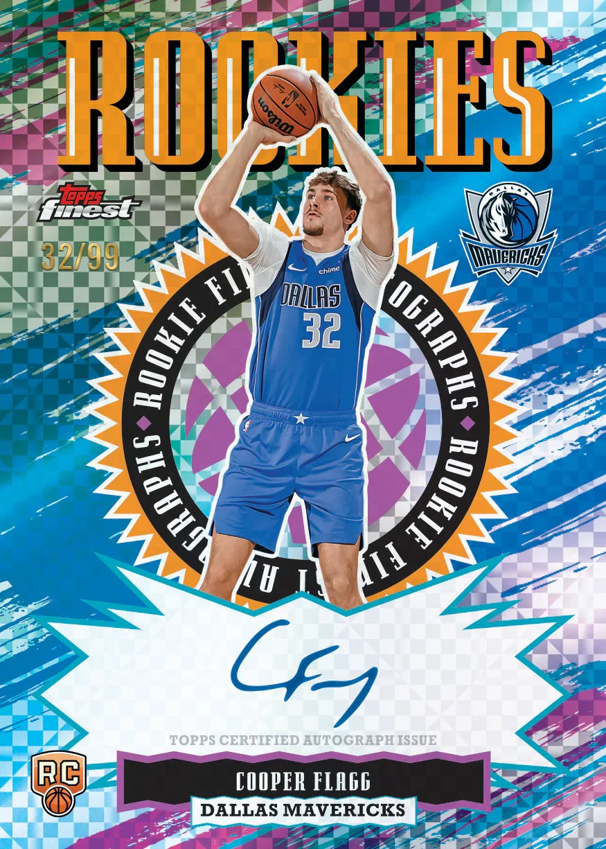 2025/26 Topps Finest Basketball NBA Hobby Box