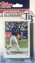 2022 Topps Baseball Tampa Bay Rays Team Set