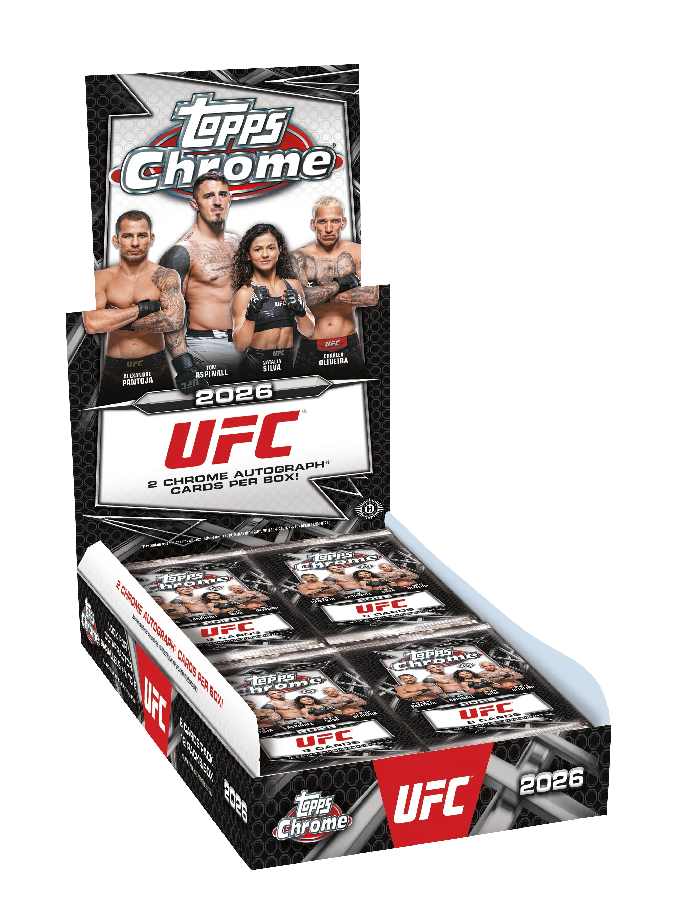 2026 Topps Chrome UFC Hobby Box