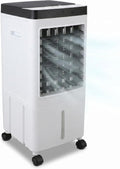 VINGVO x7c29edoga-12 Mobiler Luftkühler 3-in-1 – 6-10L Tank, Eispack, 65W, 30dB, Schwenkfunktion, Timer, Fernbedienung