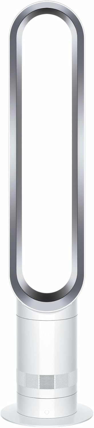 Dyson AM07 Turmventilator klingenlos 100,7 cm – 10 Stufen, Air Multiplier, Fernbedienung, Weiß