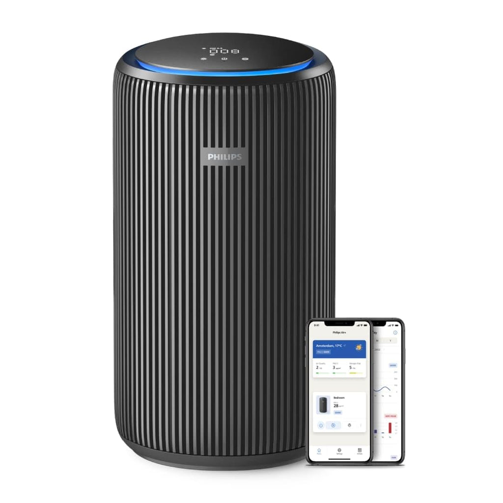 Philips AC3210/12 Luftreiniger 130m² – SilentWings 15dB, HEPA 99,97%, ECARF, CADR 500m³/h, Air+ App, Beige