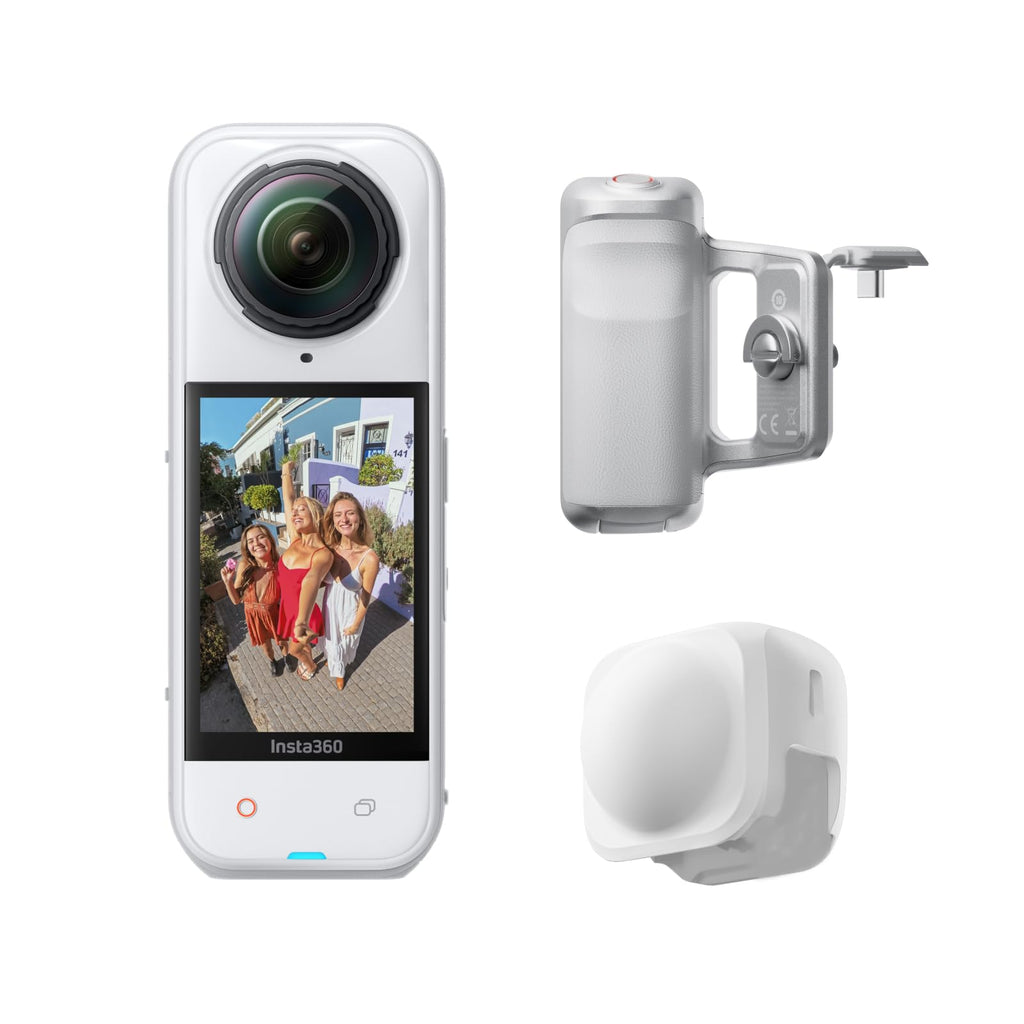 Insta360 X5 Essentials Bundle 360°-Kamera 8K – 2x 1/1.28" Sensor, FlowState, 15m wasserdicht, Schwarz