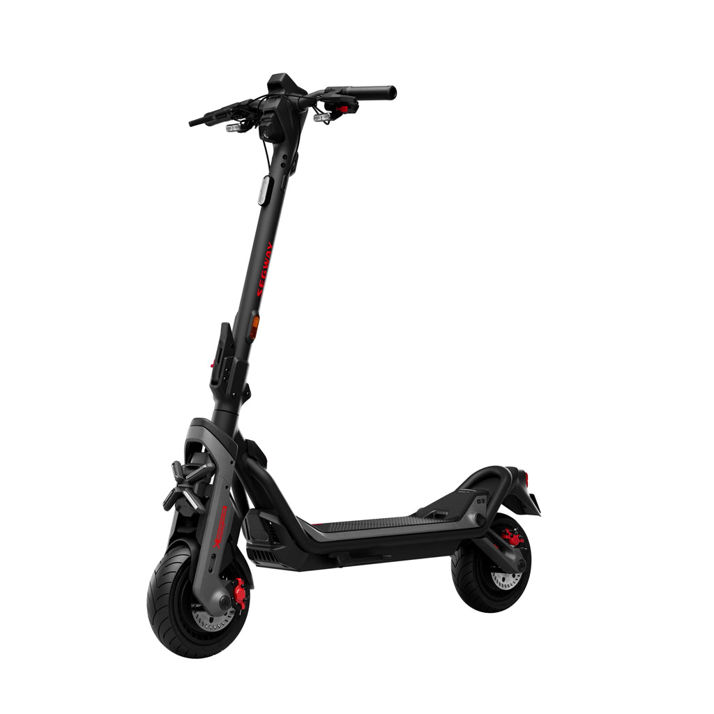Segway-Ninebot ZT3 Pro D E-Scooter, bis zu 70 km Reichweite, 11 Zoll Offroad-Reifen, Vollfederung, Flash Charge, Apple Find My, faltbar, Schwarz**