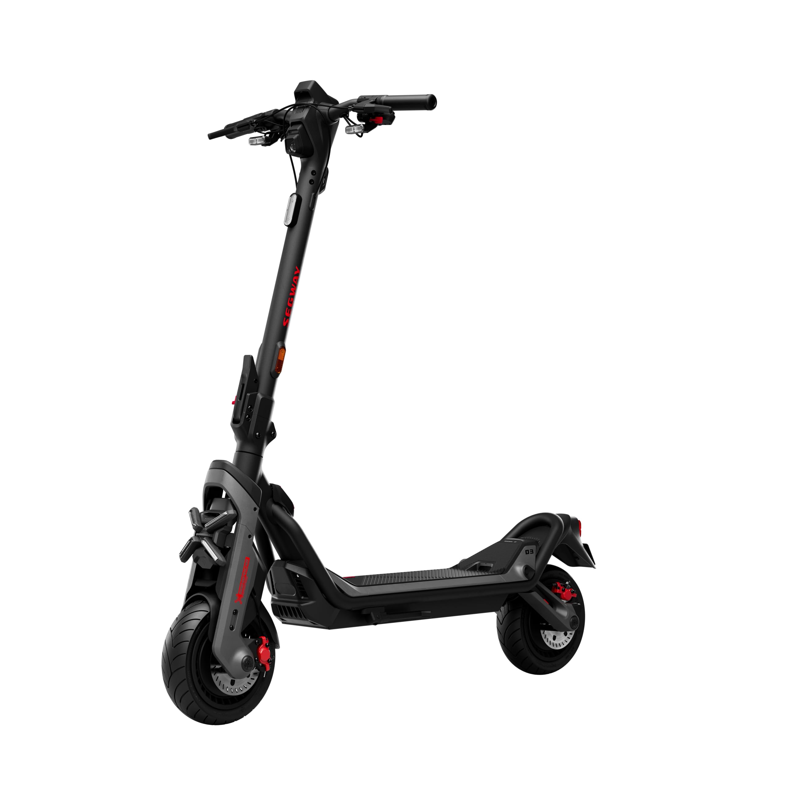 Segway-Ninebot ZT3 Pro D E-Scooter, bis zu 70 km Reichweite, 11 Zoll Offroad-Reifen, Vollfederung, Flash Charge, Apple Find My, faltbar, Schwarz**