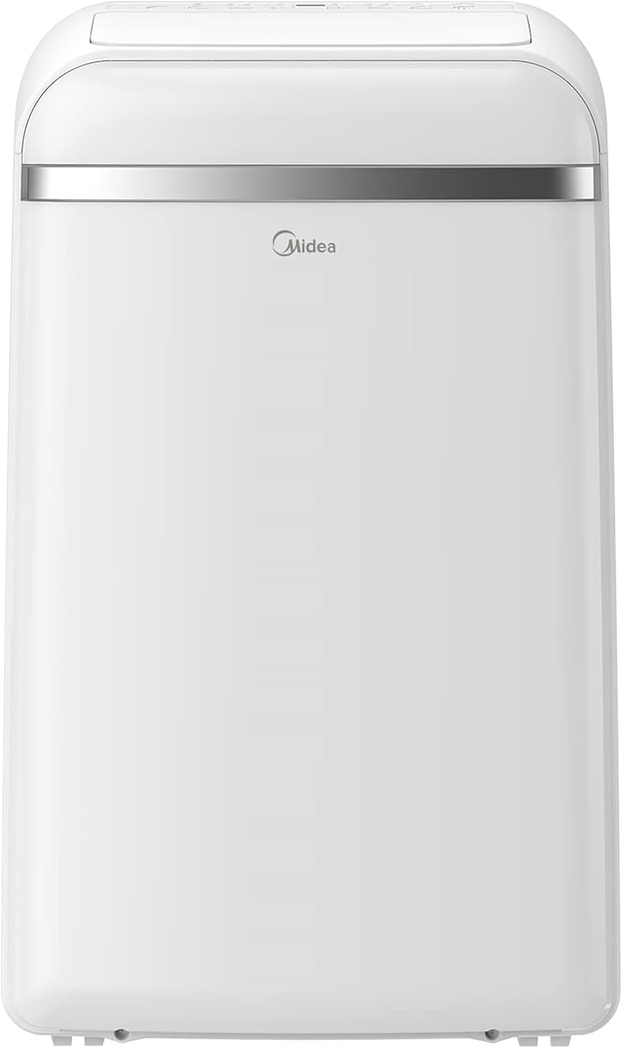 Midea MPD-12CRN7 Mobiles Klimagerät 12.000 BTU – 3-in-1, R290, EEK A, Follow-Me, 45m², Weiß