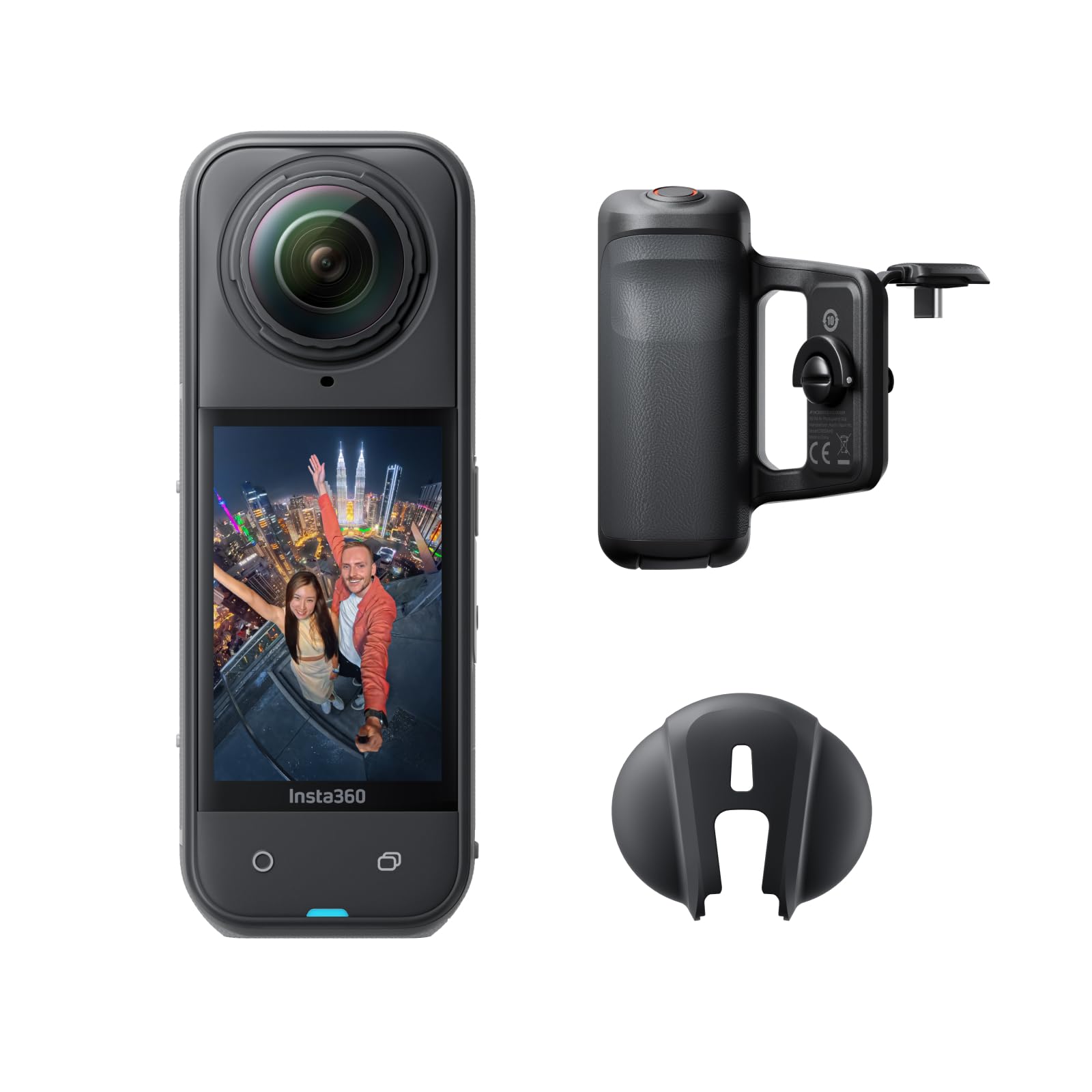 Insta360 X5 Essentials Bundle 360°-Kamera 8K – 2x 1/1.28" Sensor, FlowState, 15m wasserdicht, Schwarz