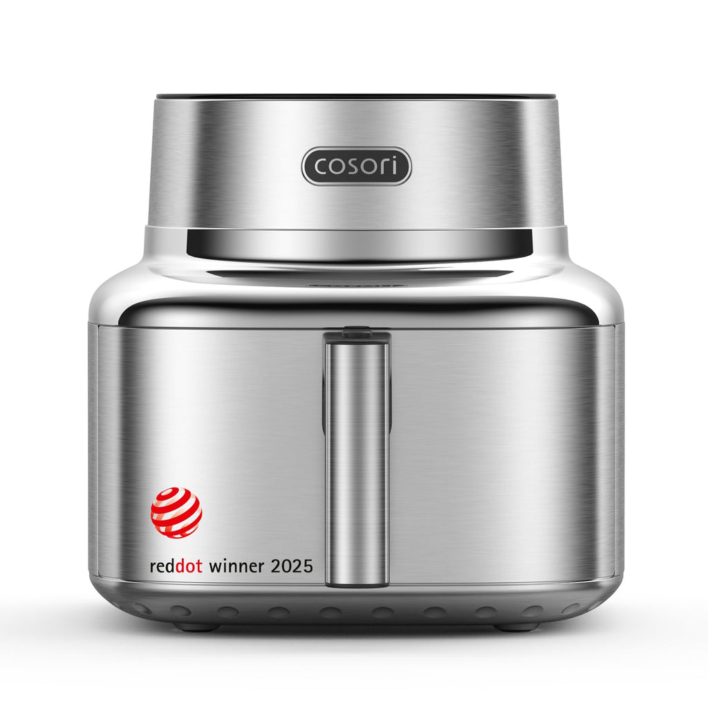 Cosori TurboBlaze CAF-DC601-KEU Heißluftfritteuse 6L – DC-Motor, 5 Lüfterstufen, 30–230°C, Dunkelgrau