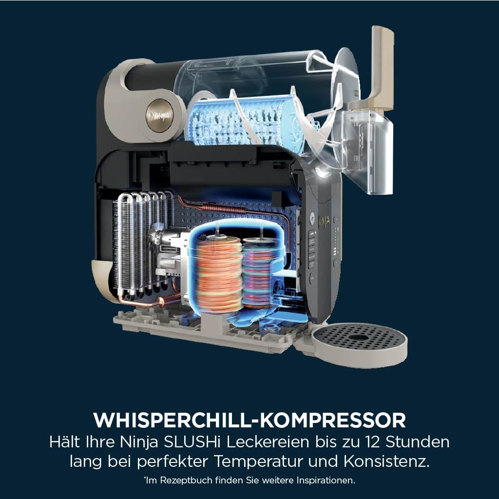 Ninja SLUSHi Slush-Maschine 1,9L Stone Gold | 5 Programme | Gefrorene Getränke Zuhause