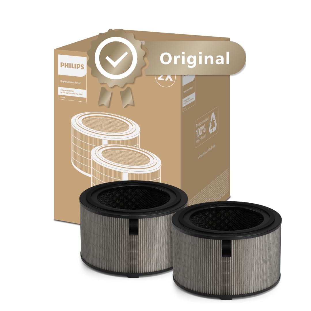 Philips AC3210/12 Luftreiniger 130m² – SilentWings 15dB, HEPA 99,97%, ECARF, CADR 500m³/h, Air+ App, Beige