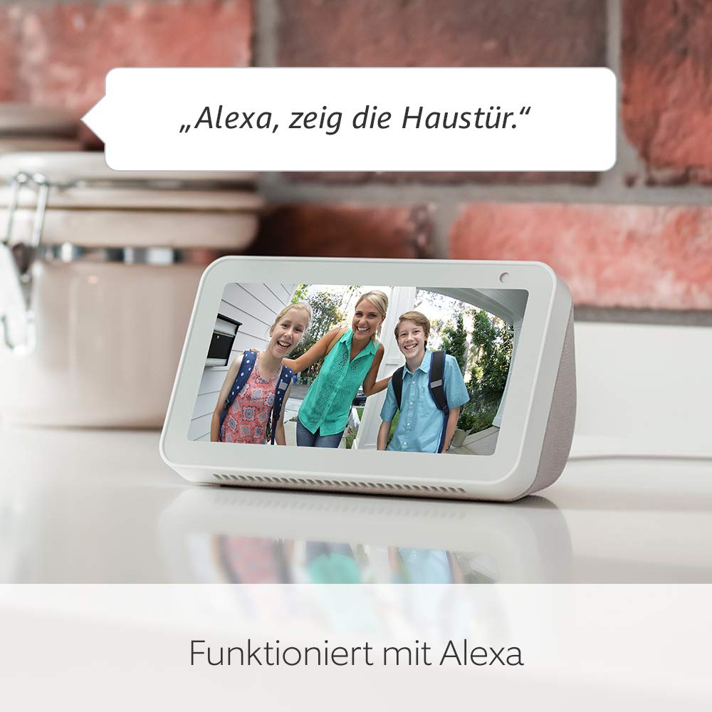 Ring Video Doorbell Pro 2 Videotürklingel, 1536p HD, 3D-Bewegungserkennung, Farb-Nachtsicht, WLAN