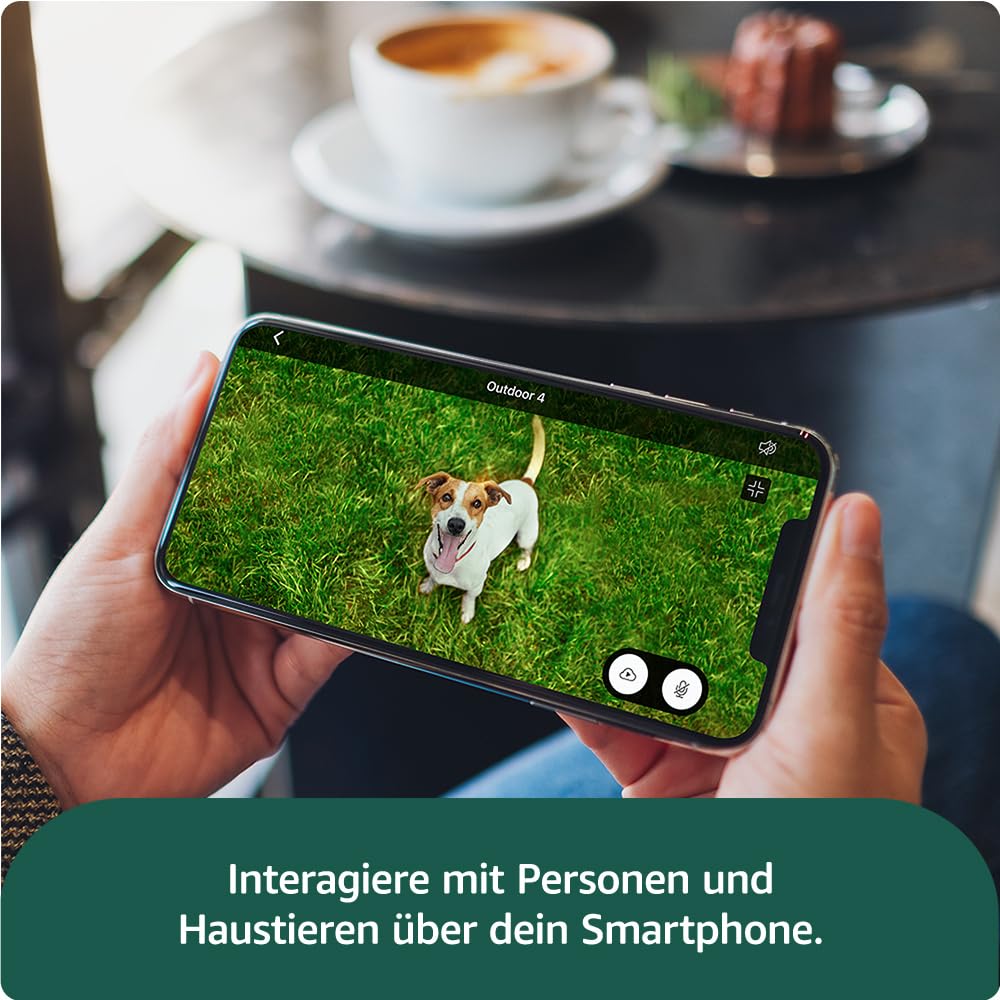 Blink Outdoor 4 WLAN Überwachungskamera – 1080p HD, Nachtsicht, 2 Jahre Akku, Bewegungserkennung