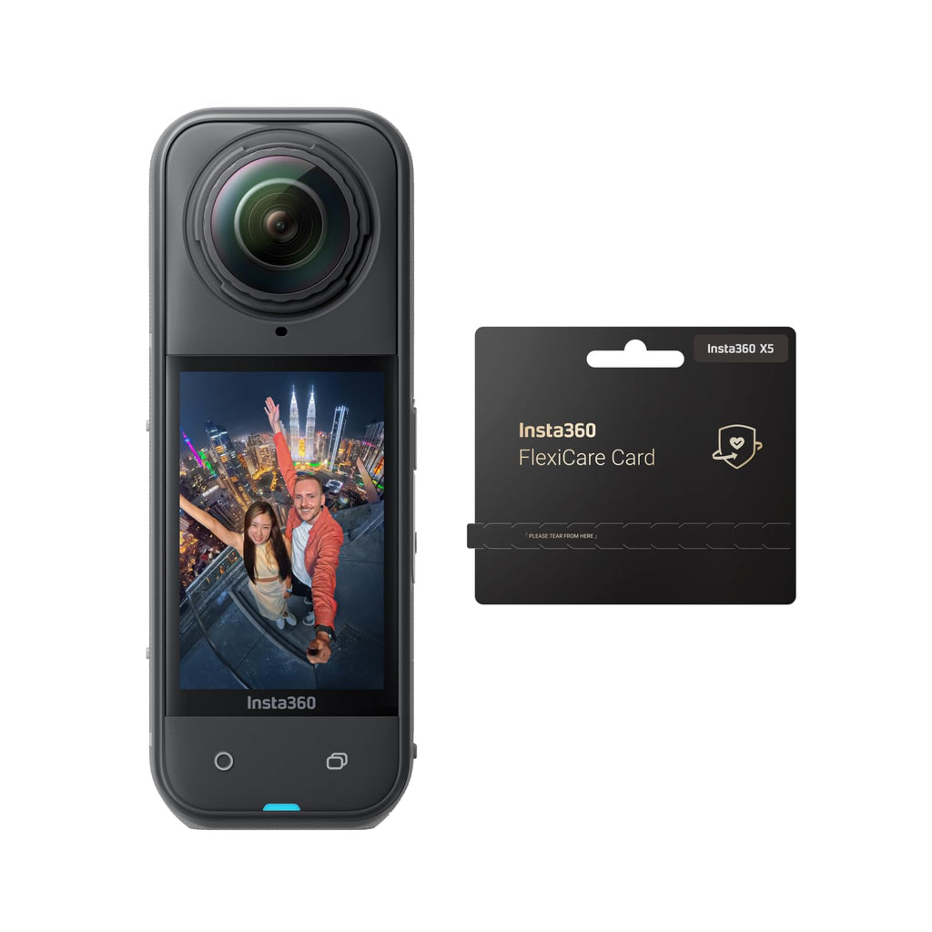 Insta360 X5 Essentials Bundle 360°-Kamera 8K – 2x 1/1.28" Sensor, FlowState, 15m wasserdicht, Schwarz