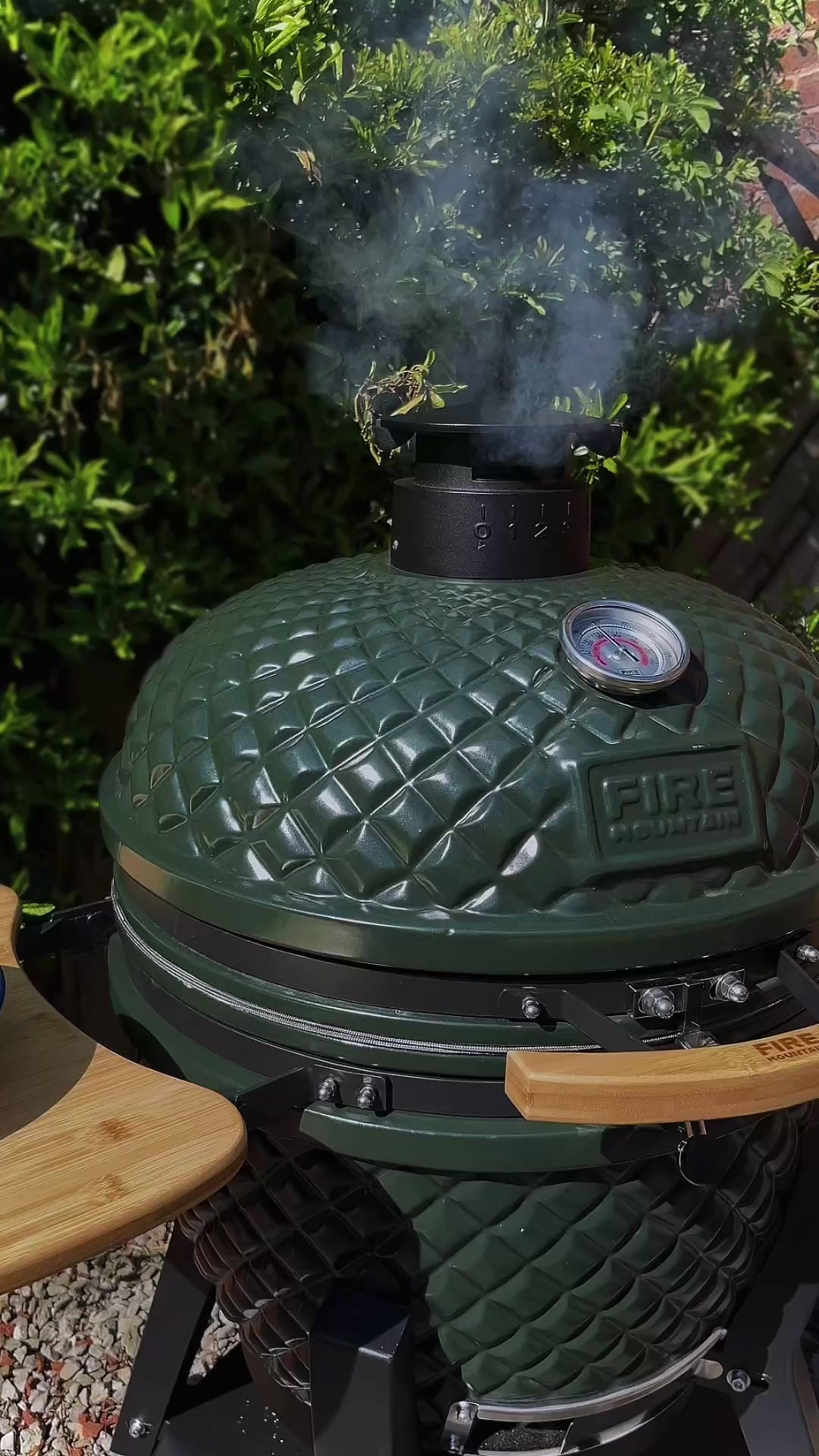 Fire Mountain Fuji 24'' Ceramic Kamado BBQ Grill