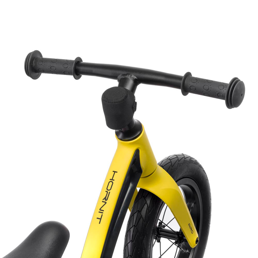 Hornit AIRO 12" Balance Bike – Hammer Yellow Lightweight Kids Balance Bike