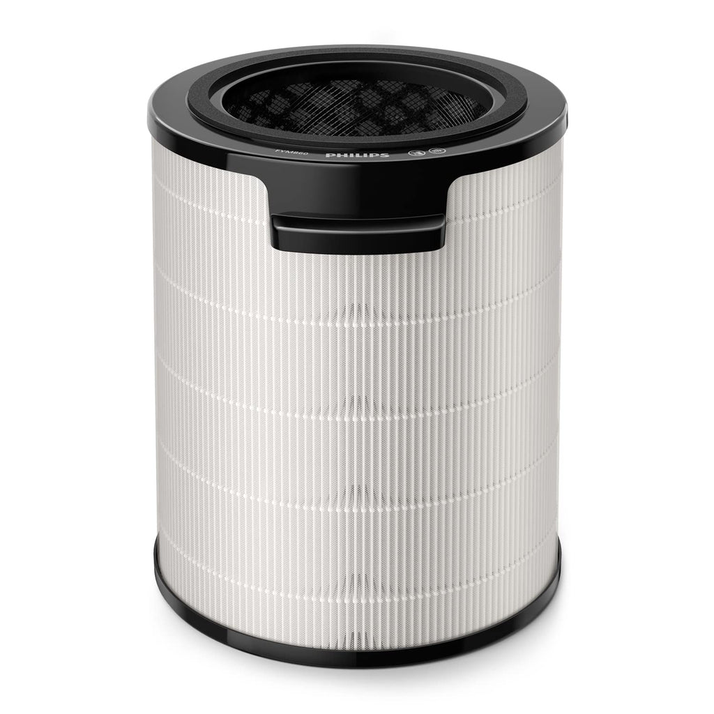 Philips AMF765/10 2-in-1 Luftreiniger & Ventilator 70m² – NanoProtect HEPA, 270m³/h, 20dB, KI, Alexa, Weiß