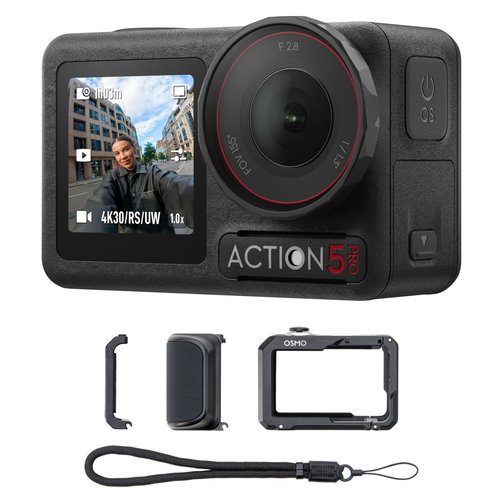 DJI Osmo Action 5 Pro Standard Combo 4K Actionkamera – 1/1.3" Sensor, 4h Akku, OLED, 360° HorizonSteady