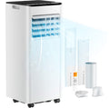 EUHOMY OL-A016FF26N2 Mobiles Klimagerät 9.000 BTU – 4-in-1, R290, EEK A, GMCC, 25m², Weiß