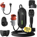 dé deDM2CEE Mobile Wallbox 11kW – Typ 2, 7m Kabel, CEE 16A, 3-phasig, 2-in-1, CE, IP-Schutz